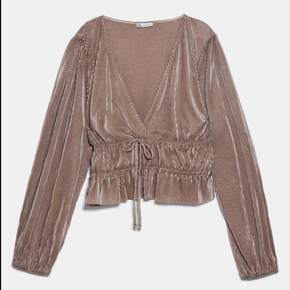 Zara Pink Blouse